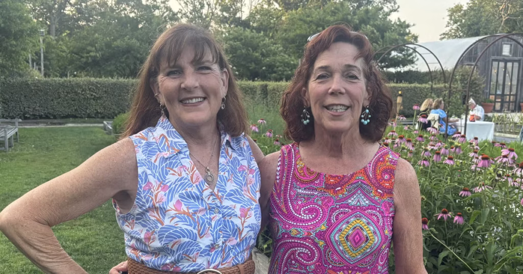 Kathleen Meriwether, Esq., ’79, and Ellen Meriwether, Esq., ’81.