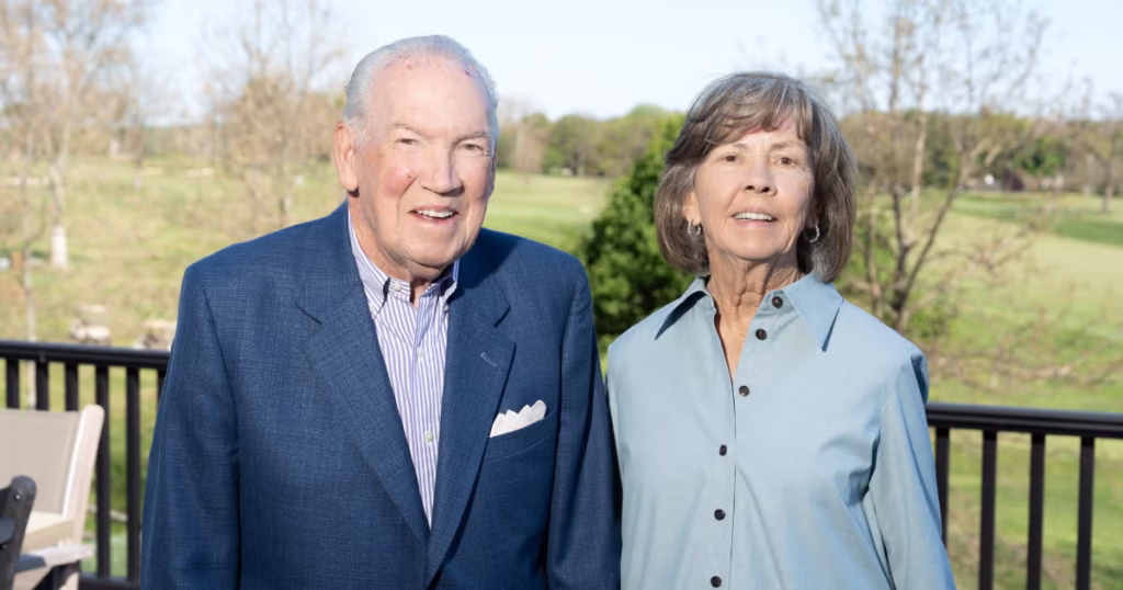Jim Lynch, HON ’10, ‘71, and Kathleen (Kathy) Gordon Lynch, ‘77.